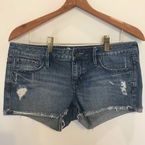 PacSun 100% Cotton Denim Shorts Slight Distressing